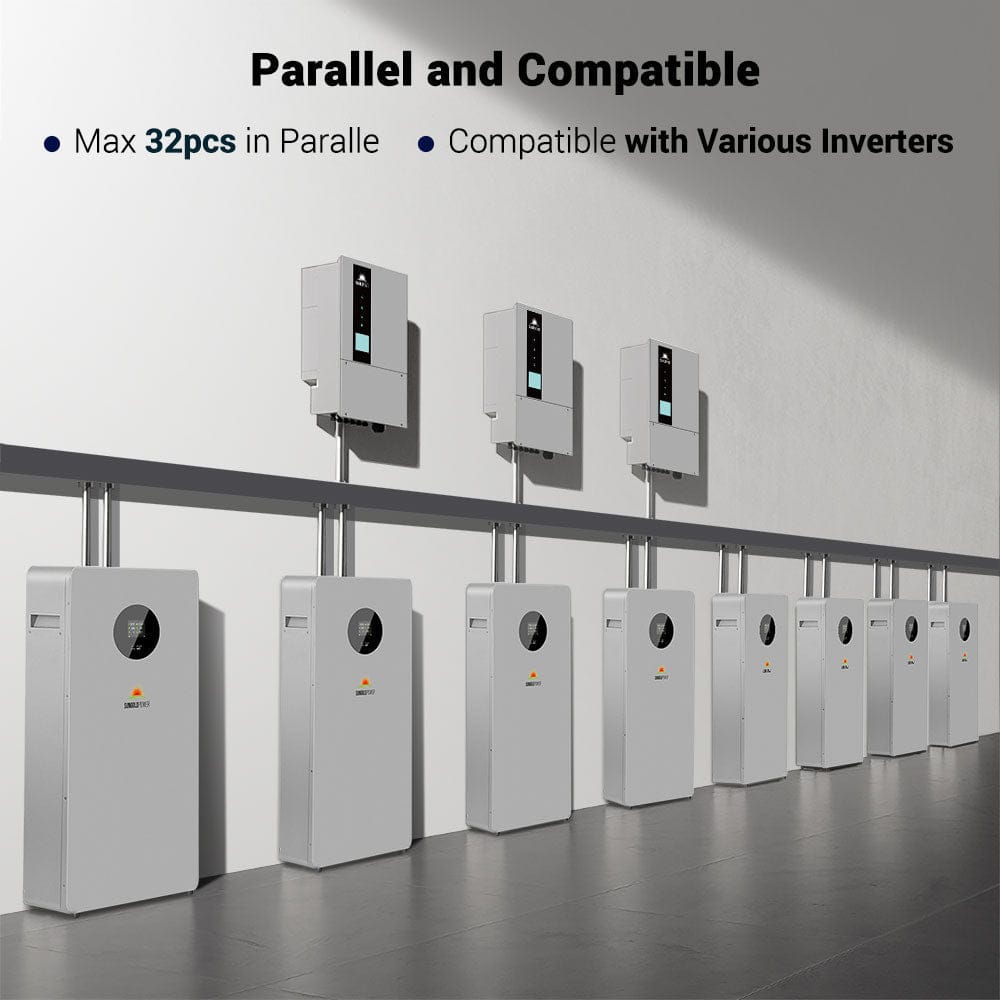SunGoldPower Powerwall X 51.2V 200Ah LiFePO4 Battery SG48200T – 10.24 kWh Energy Storage System