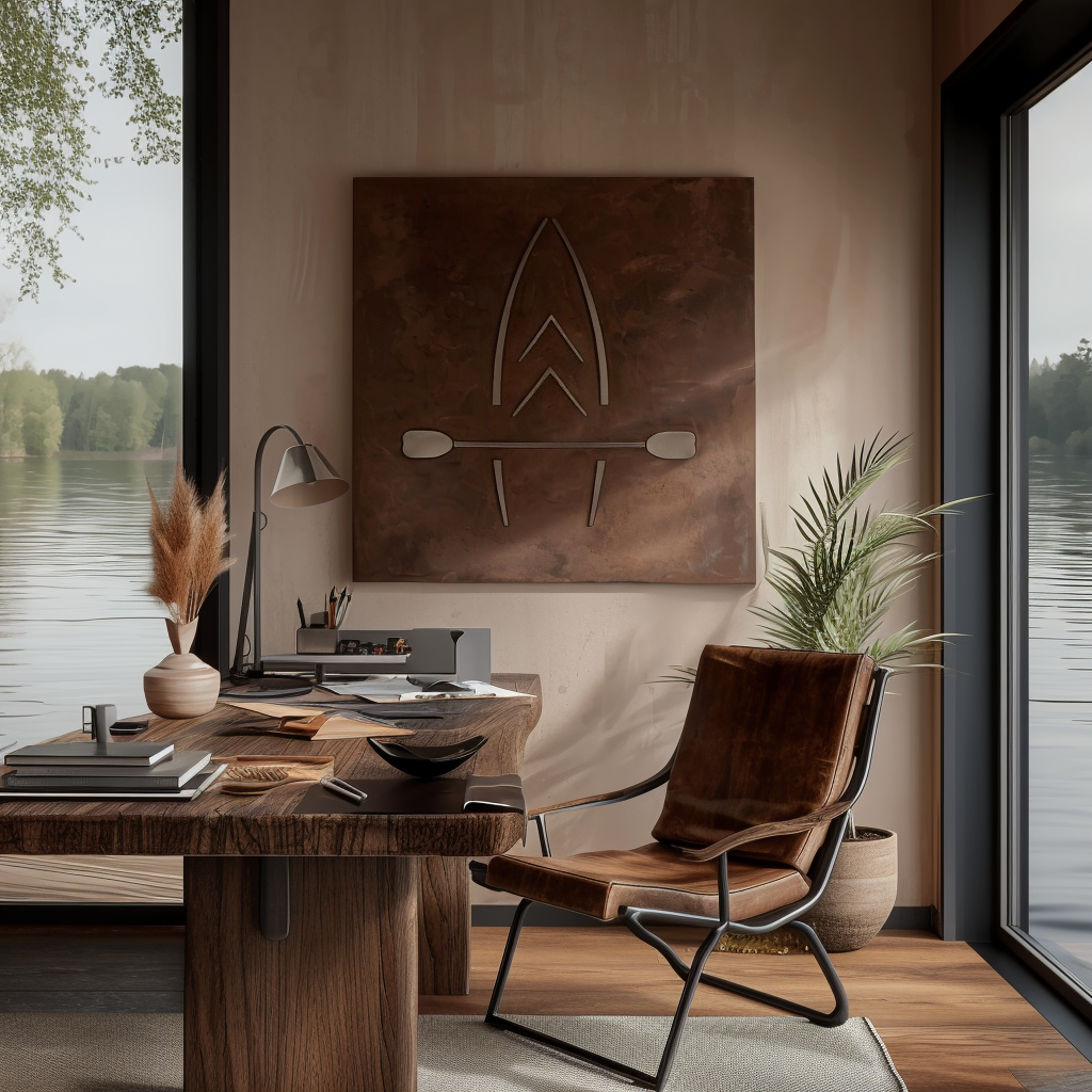 The Portage - Metal Wall Art