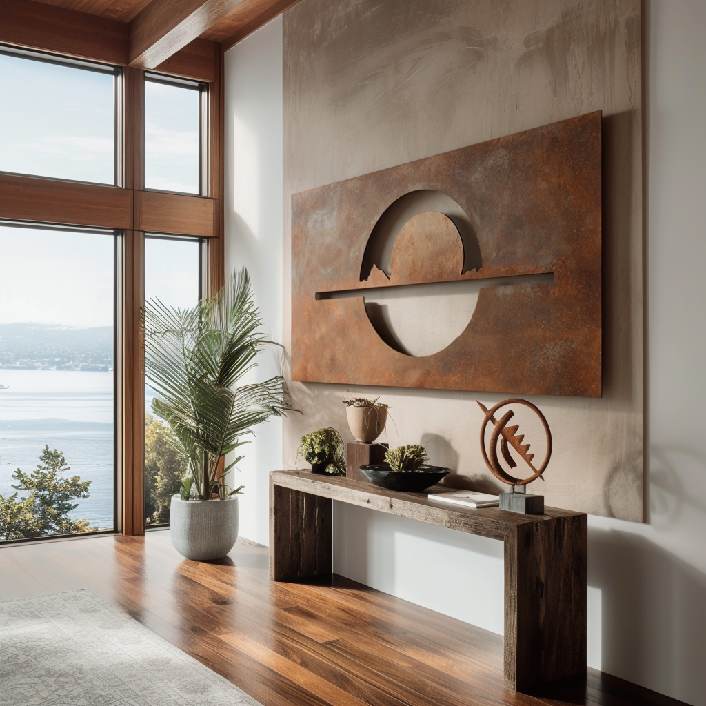 The Meridian - Metal Wall Art