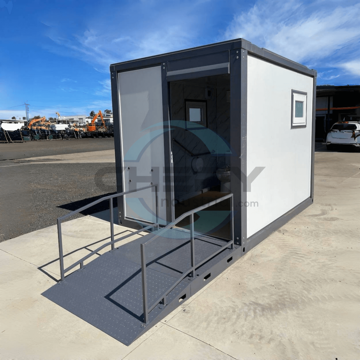 Chery Industrial 10 ft Handicap‑Accessible Portable Toilet SUIMT10FTADA