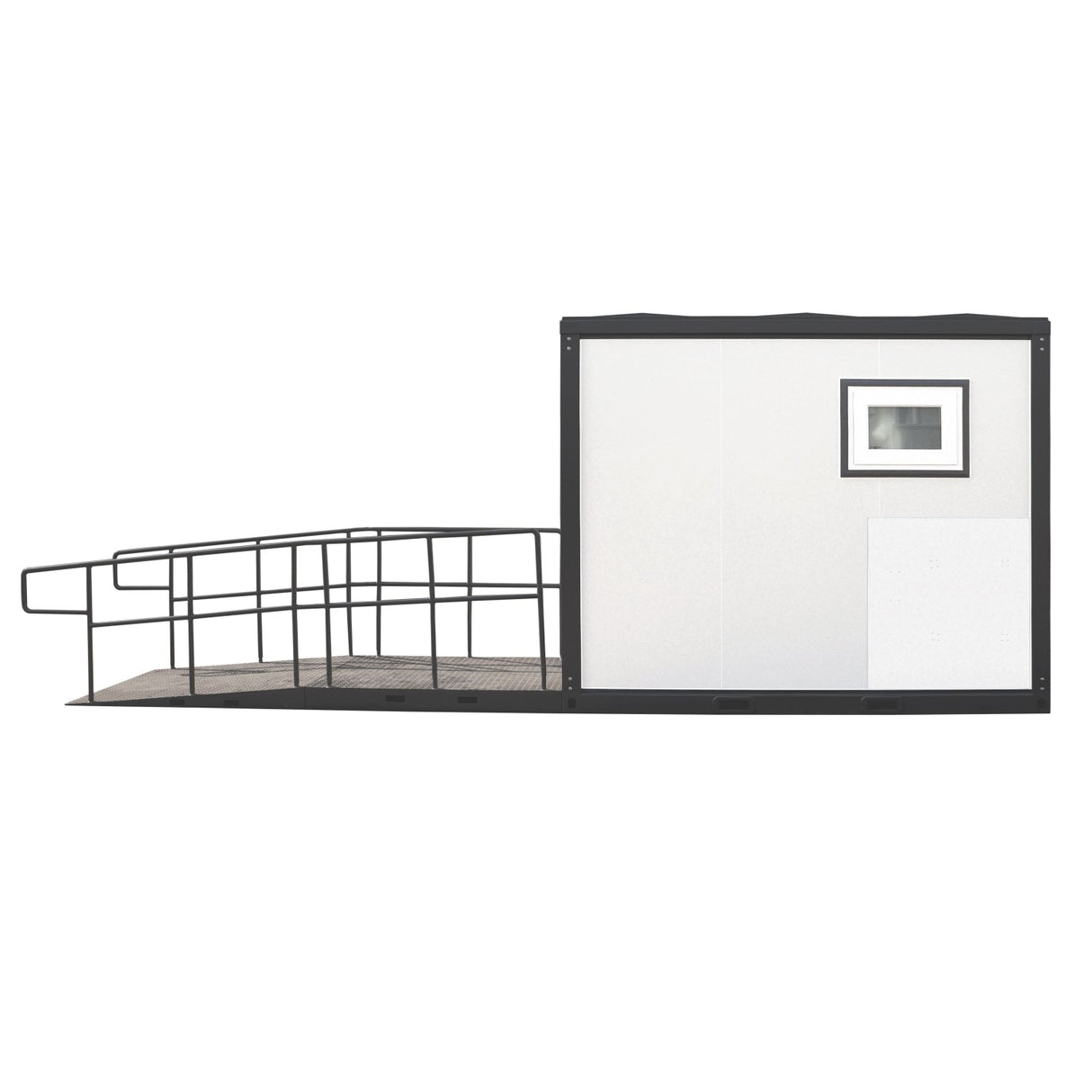 Chery Industrial 10 ft Handicap‑Accessible Portable Toilet with Built‑In Shower SUIMT10FTADAWS