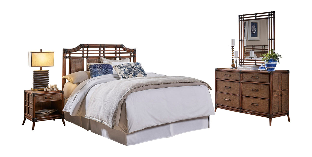 Palm Island 4-Piece Queen Bedroom Set