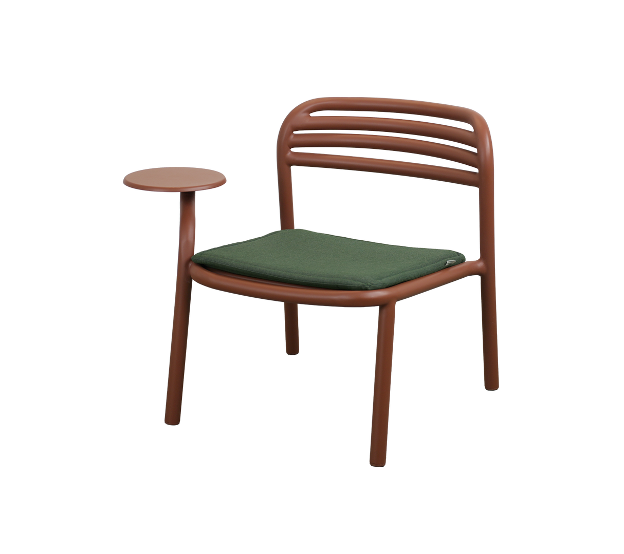 Cane-line Bliss Outdoor Lounge Chair with Side Table Right 11466ADG