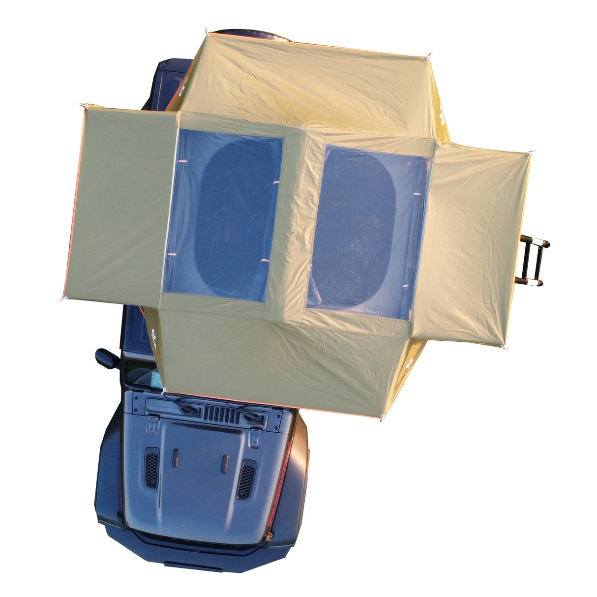 Naturnest Andromeda Soft Shell 2–3 Person Car Rooftop Tent - Dark Green