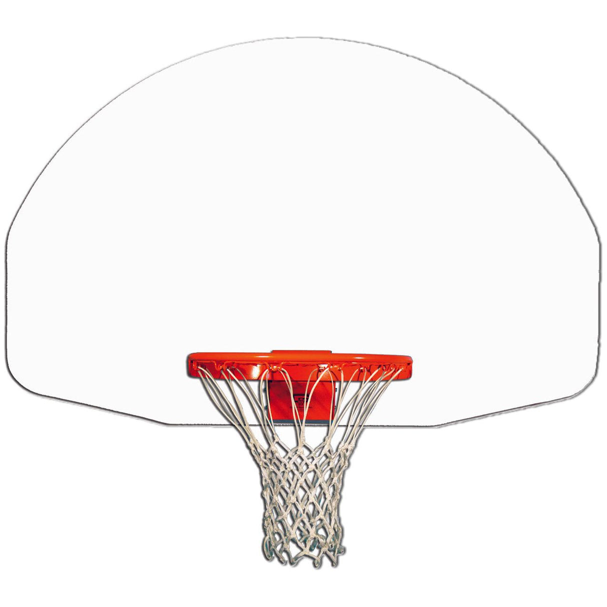 Gared Fan-Shape Steel Basketball Backboard 35″ x 54″ Front-Mount Steel Backboard