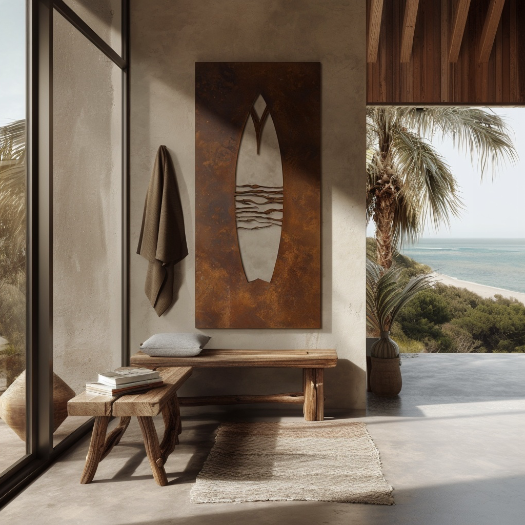 The Breakline - Metal Wall Art