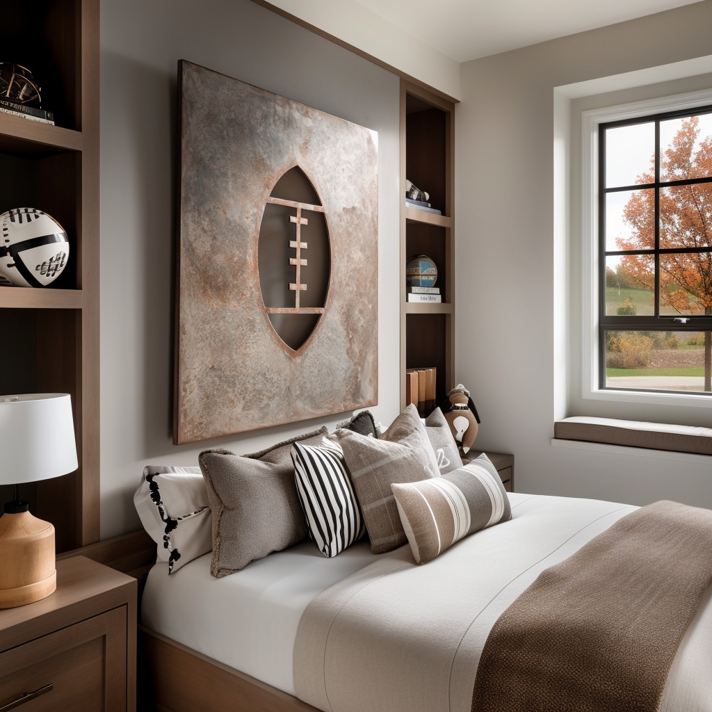 The Gridiron - Metal Wall Art