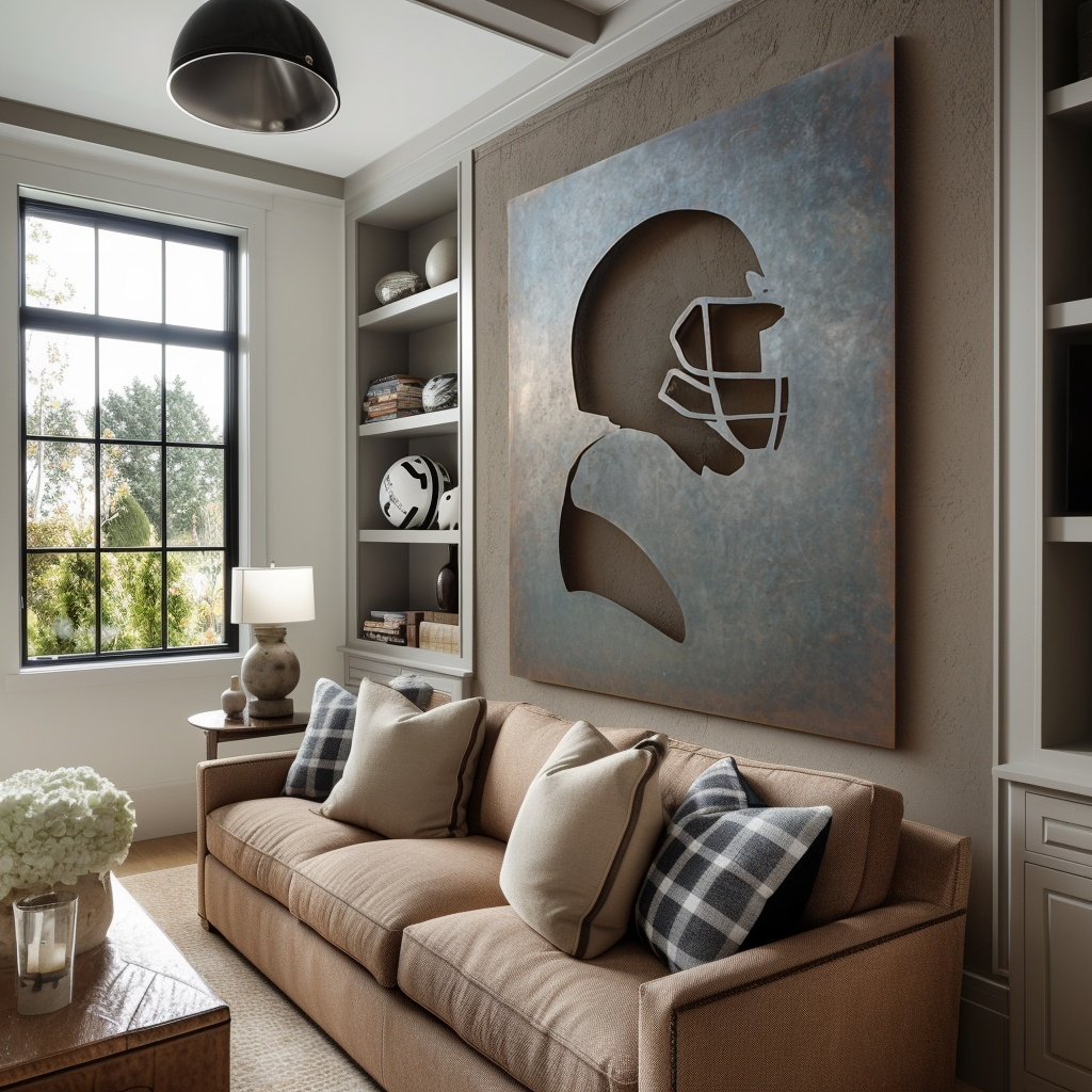 The Warrior - Metal Wall Art