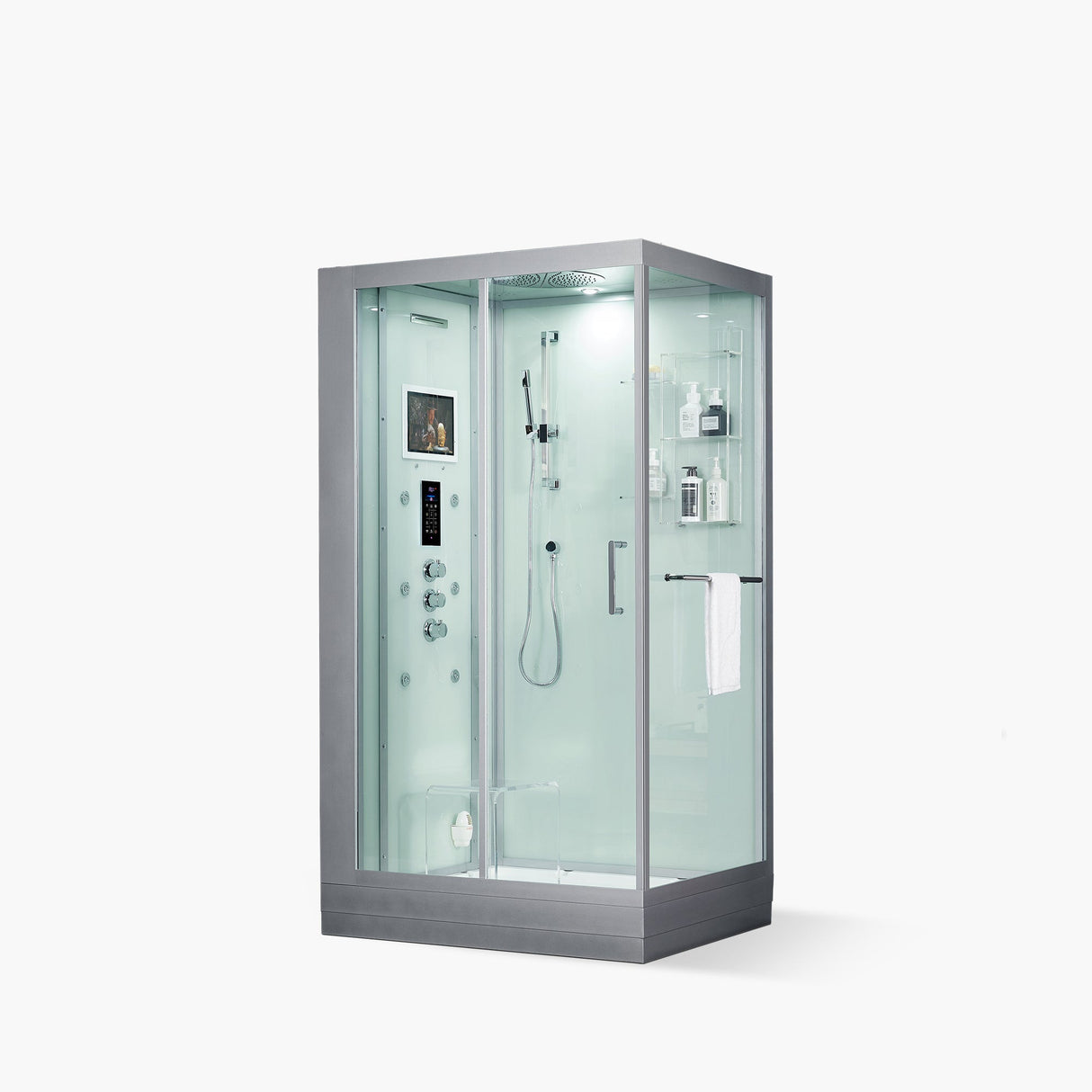 Maya Bath Platinum Lucca-L 47″ × 33″ × 88″ Steam Shower