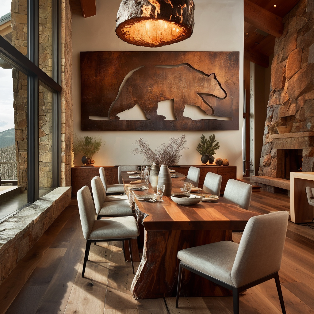 The Bear - Metal Wall Art