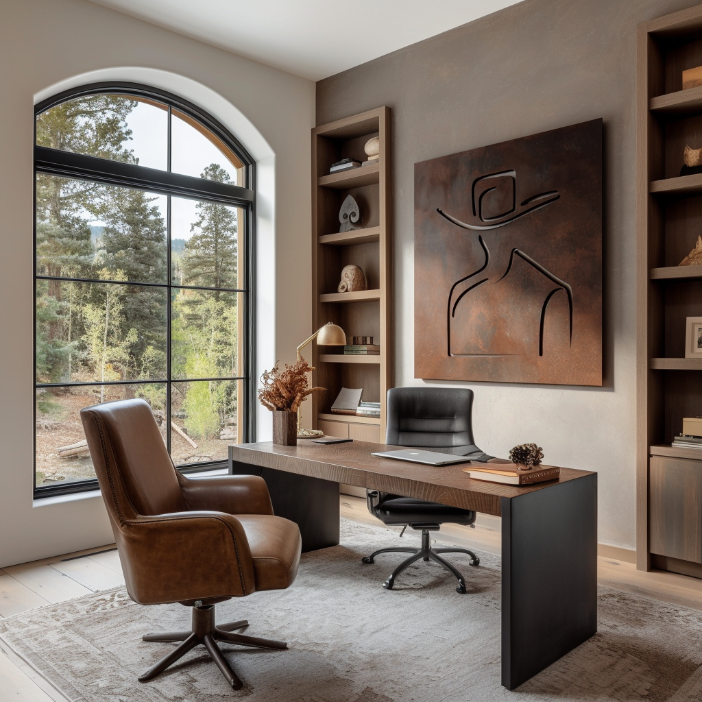 The Line Rider - Metal Wall Art