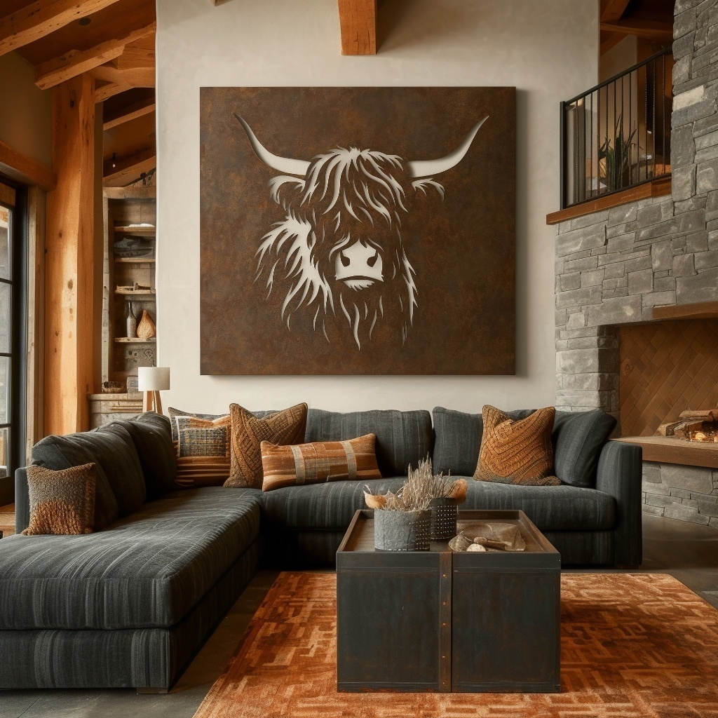 The Highland - Metal Wall Art