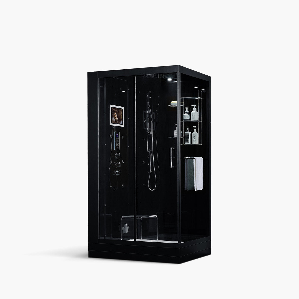Maya Bath Platinum Lucca-L 47″ × 33″ × 88″ Steam Shower
