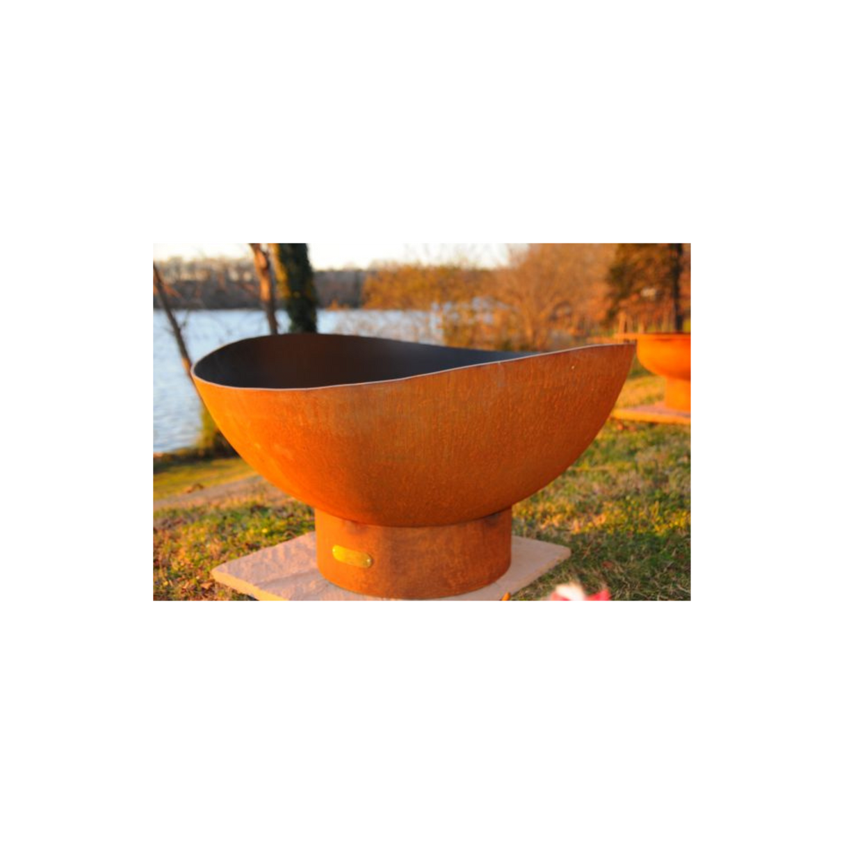 Fire Pit Art Scallop/Tidal Fire Pit