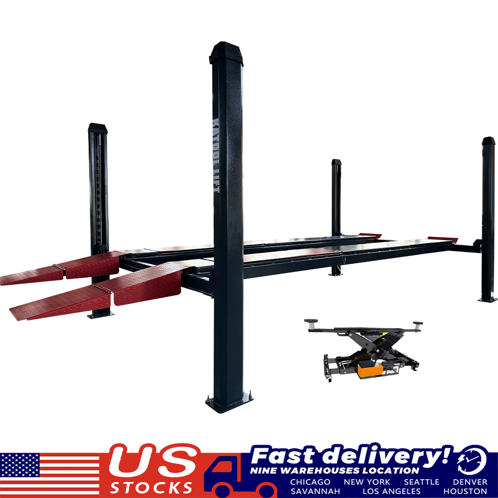 Katool Heavy Duty 12,000 lbs Four‑Post Lift KT‑4H120X