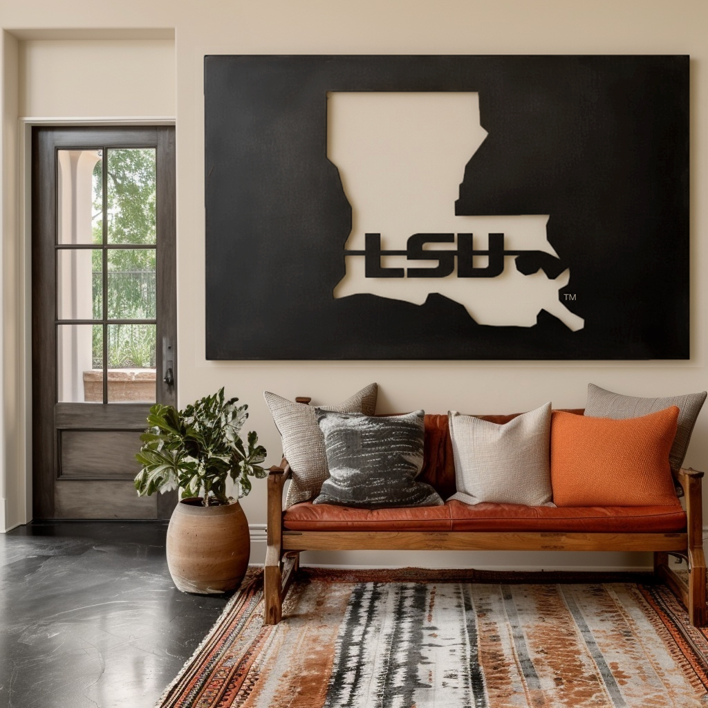 The Louisiana - Metal Wall Art - Landscape Forge