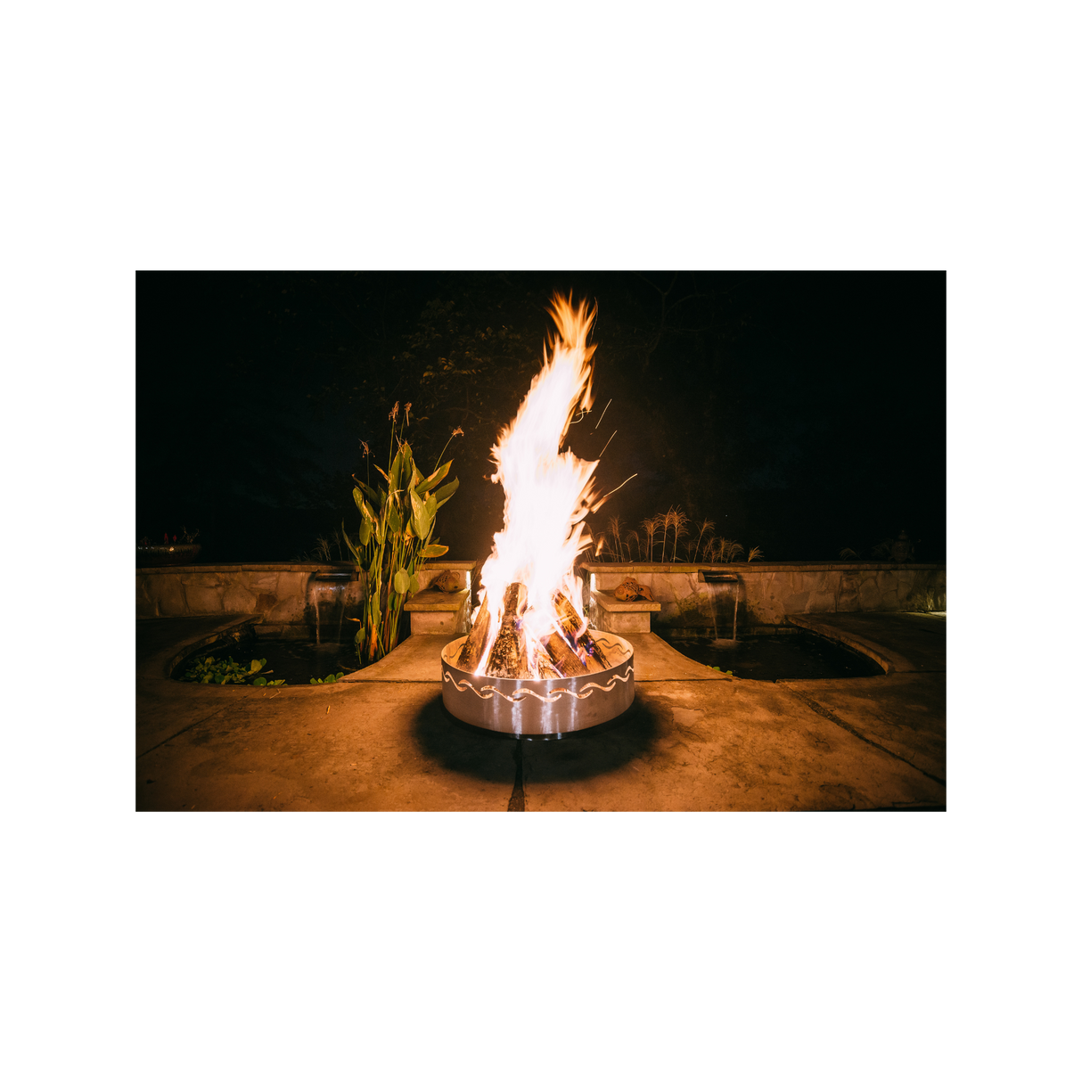 Fire Pit Art Fire Surfer Fire Pit