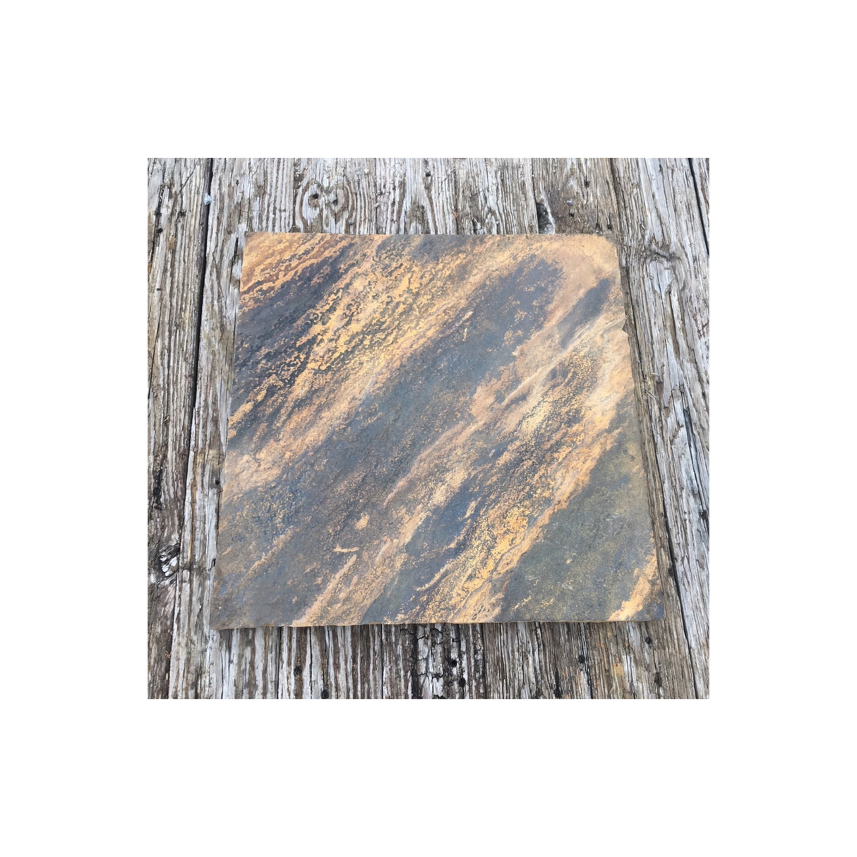 Fire Pit Art Stone Base - Crab Orchard Stone