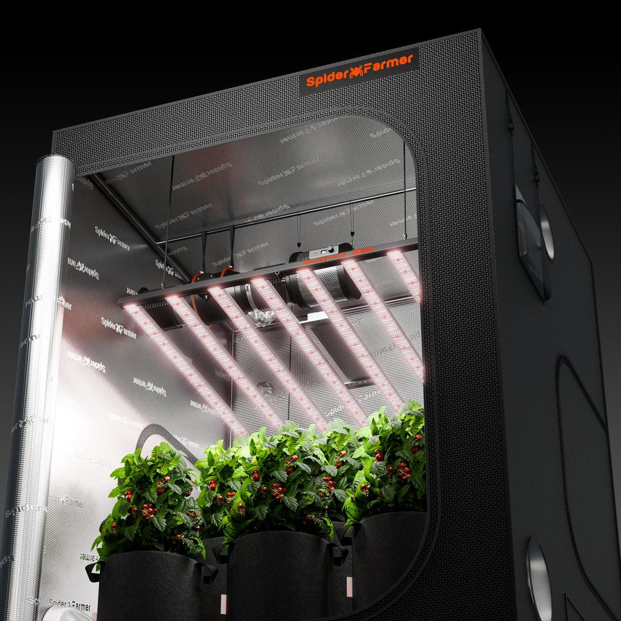 Spider Farmer SE1000 1000 Watt EVO LED Grow Light Dimmable Commercial Vertical Farming Samsung LM301H EVO