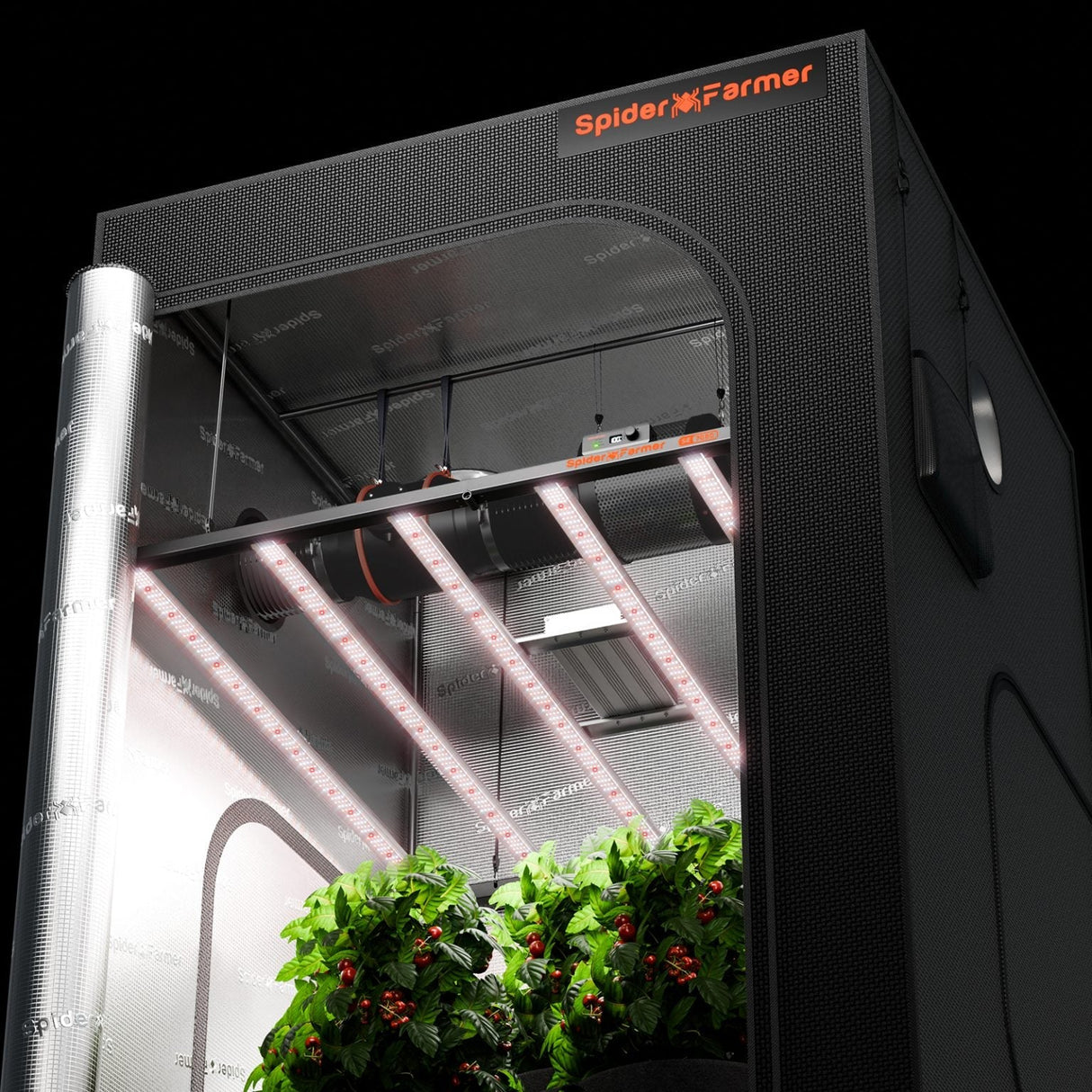 Spider Farmer SE7000 730W Led Grow Light Samsung LM301H EVO Bluetooth & WiFi Smart APP Control High Yields Commercial Lighting for 4x4FT/5x5FT