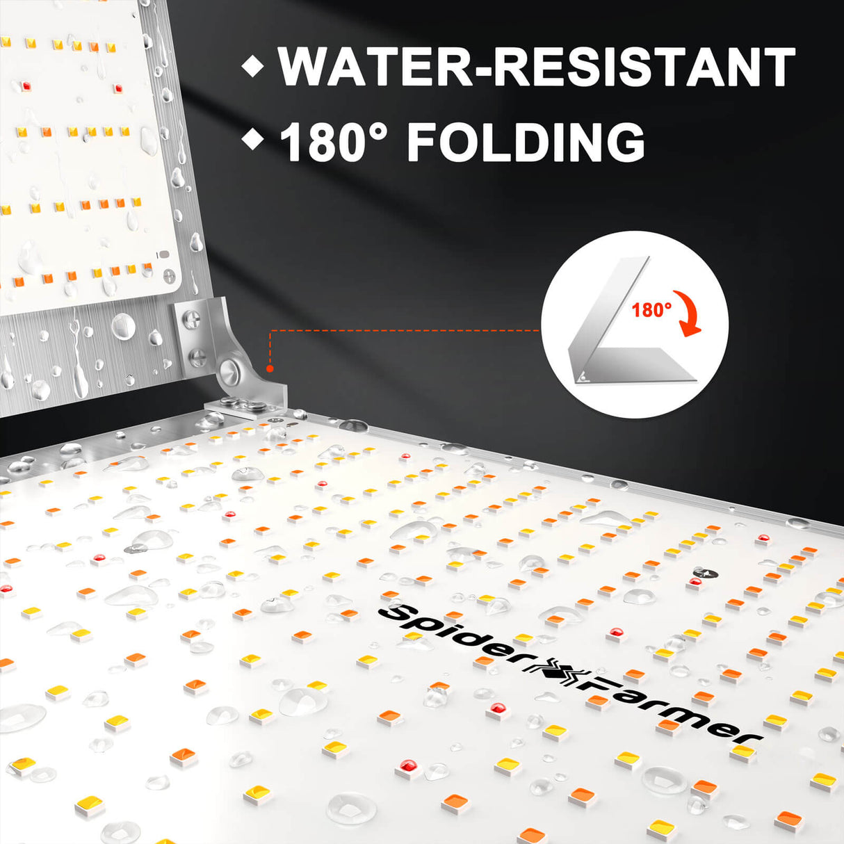 Spider Farmer SF7000 650 Watt Foldable LED Grow Light For 4×4/5×5