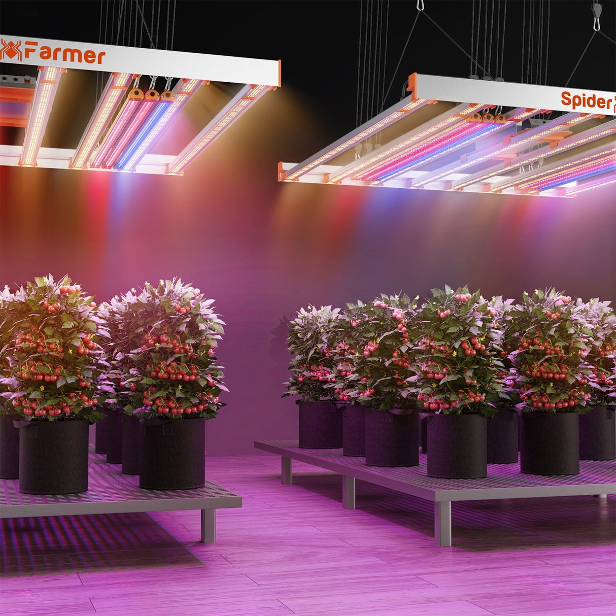 Spider Farmer UV IR Red Supplemental LED Grow Light Bars Set 35.4