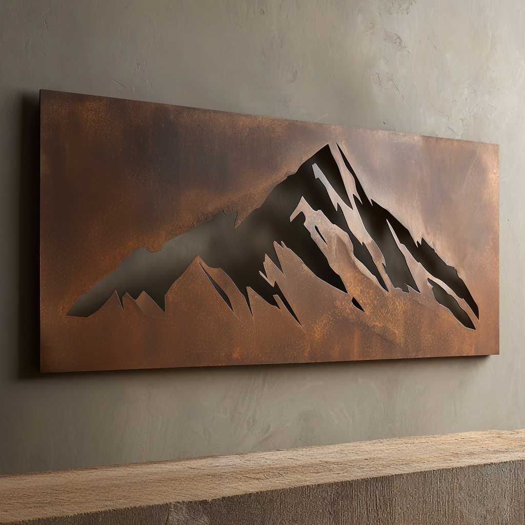 The Mount McKinley - Metal Wall Art
