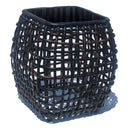 Skyline Design Dynasty Side Table with Glass