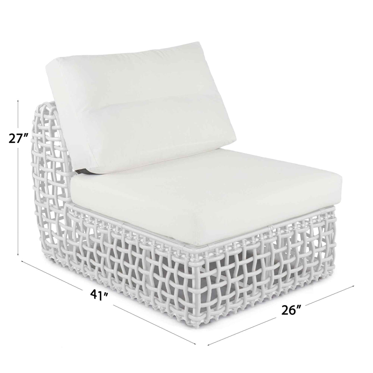 Skyline Design Dynasty Modular Center with Sunbrella Cushion