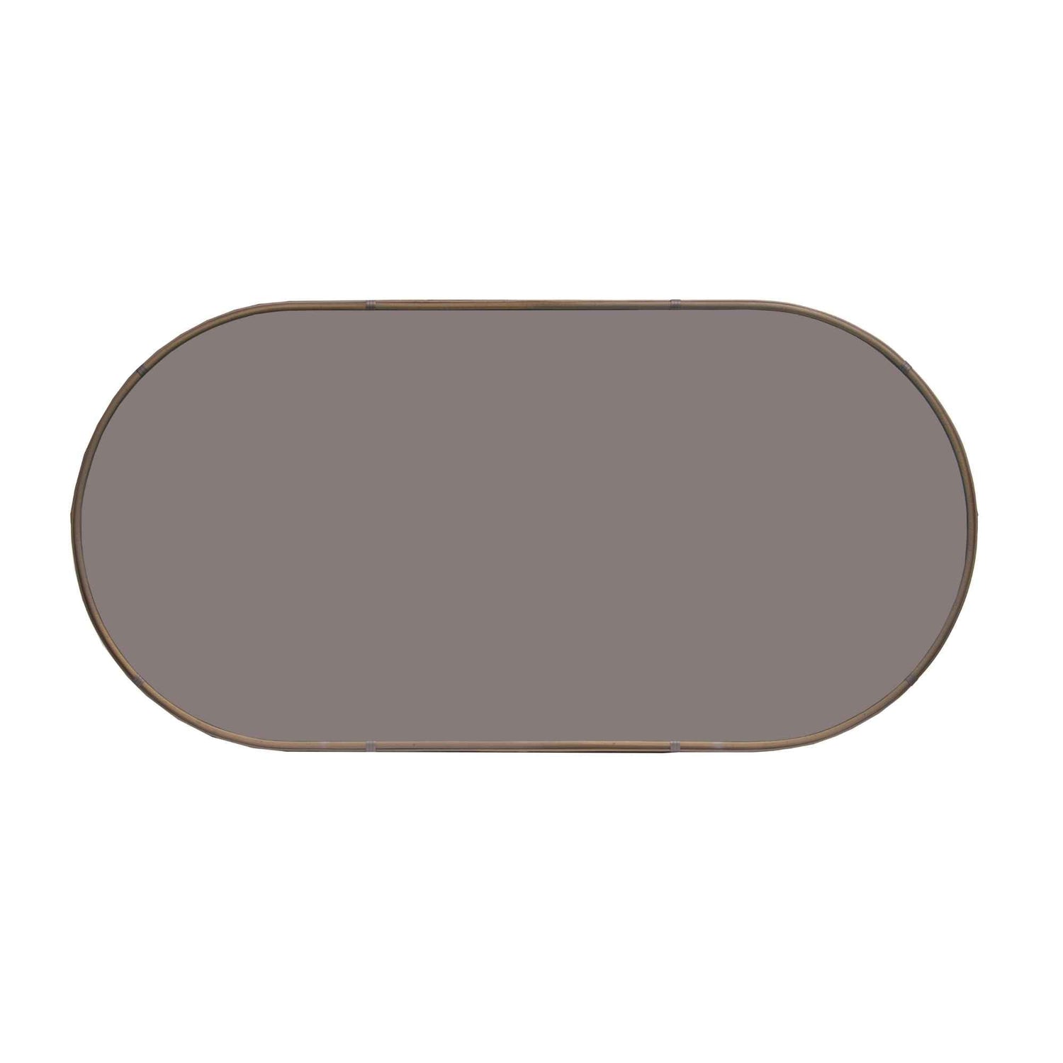 Skyline Design Dynasty Oval Dining Table with Glass