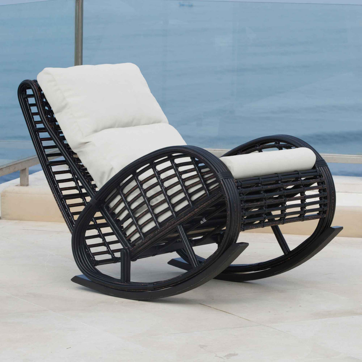 Skyline Design Dynasty Rocker with Sunbrella Cushion