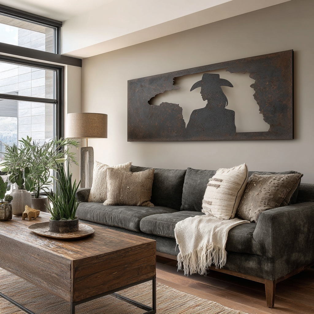 The Emberline - Metal Wall Art