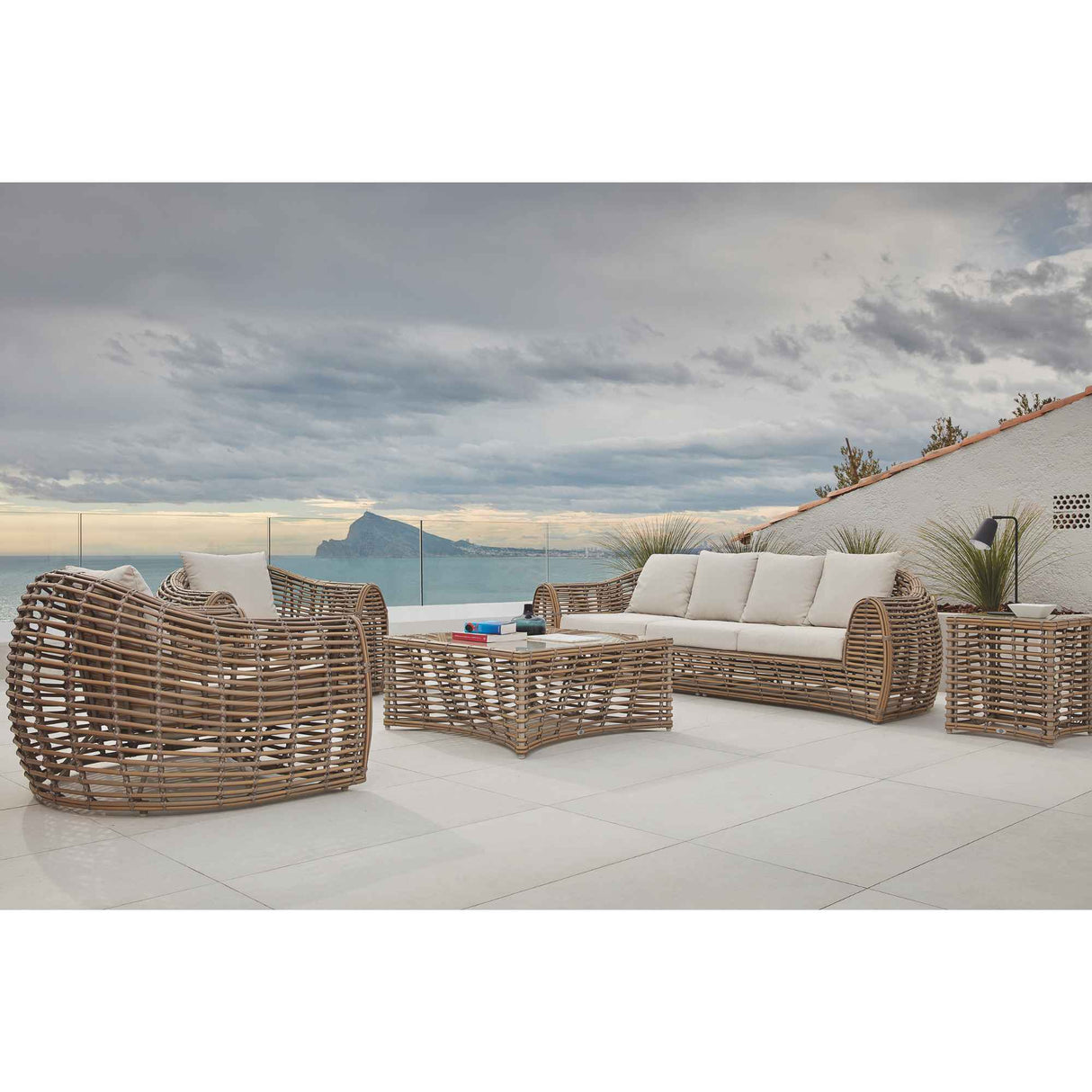 Skyline Design Ruby 5-Piece Seating Set with Sunbrella Cushions
