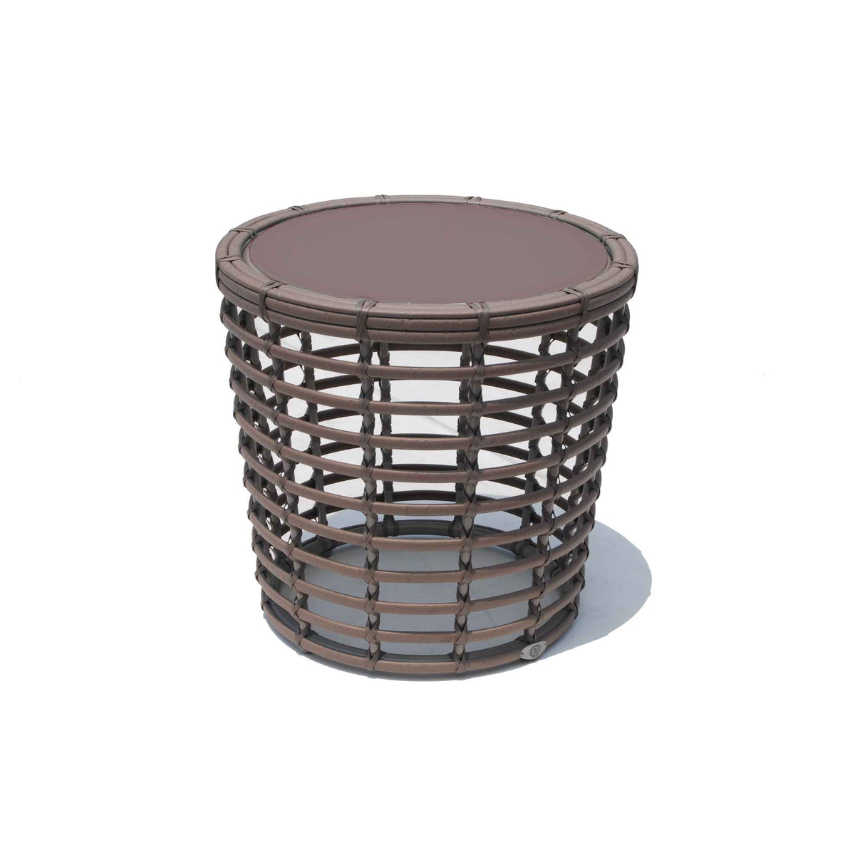 Skyline Design Troy Side Table with Glass