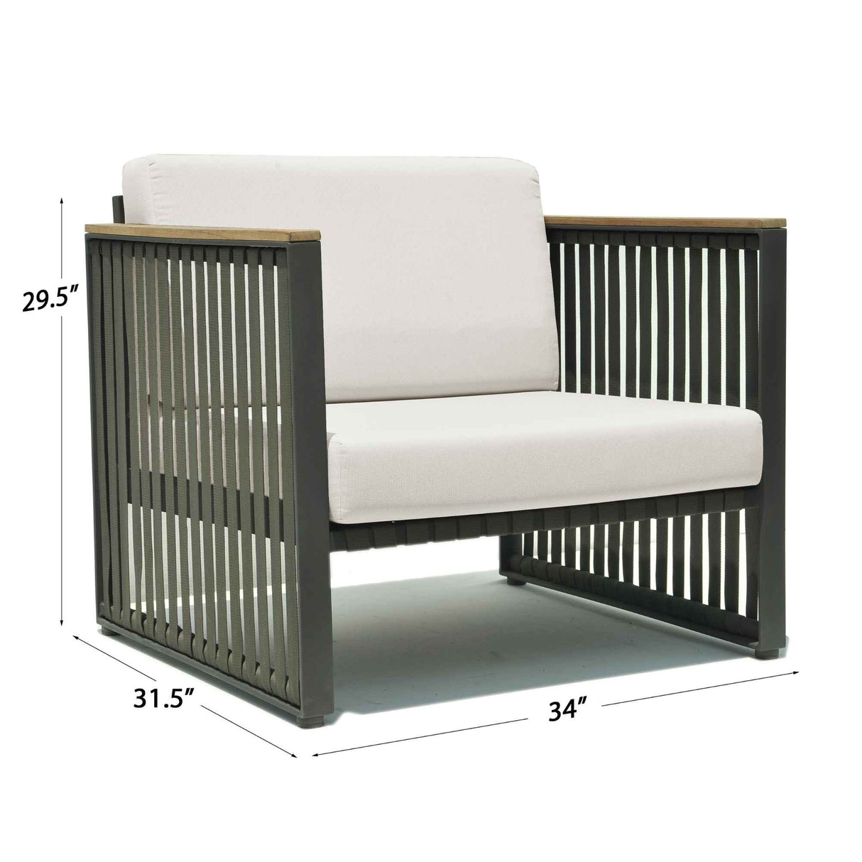 Skyline Design Horizon Armchair with Sunbrella Cushion