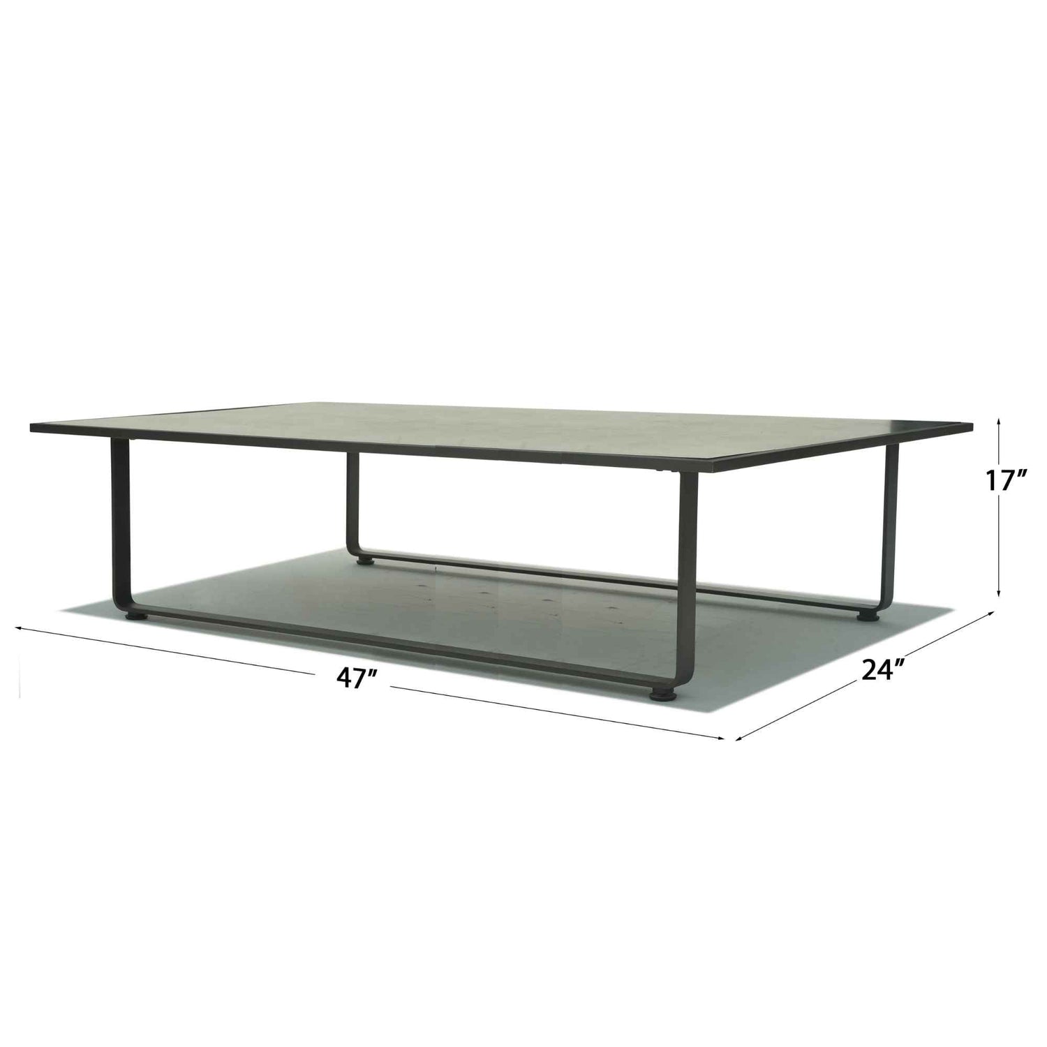 Skyline Design Horizon Coffee Table with Glass