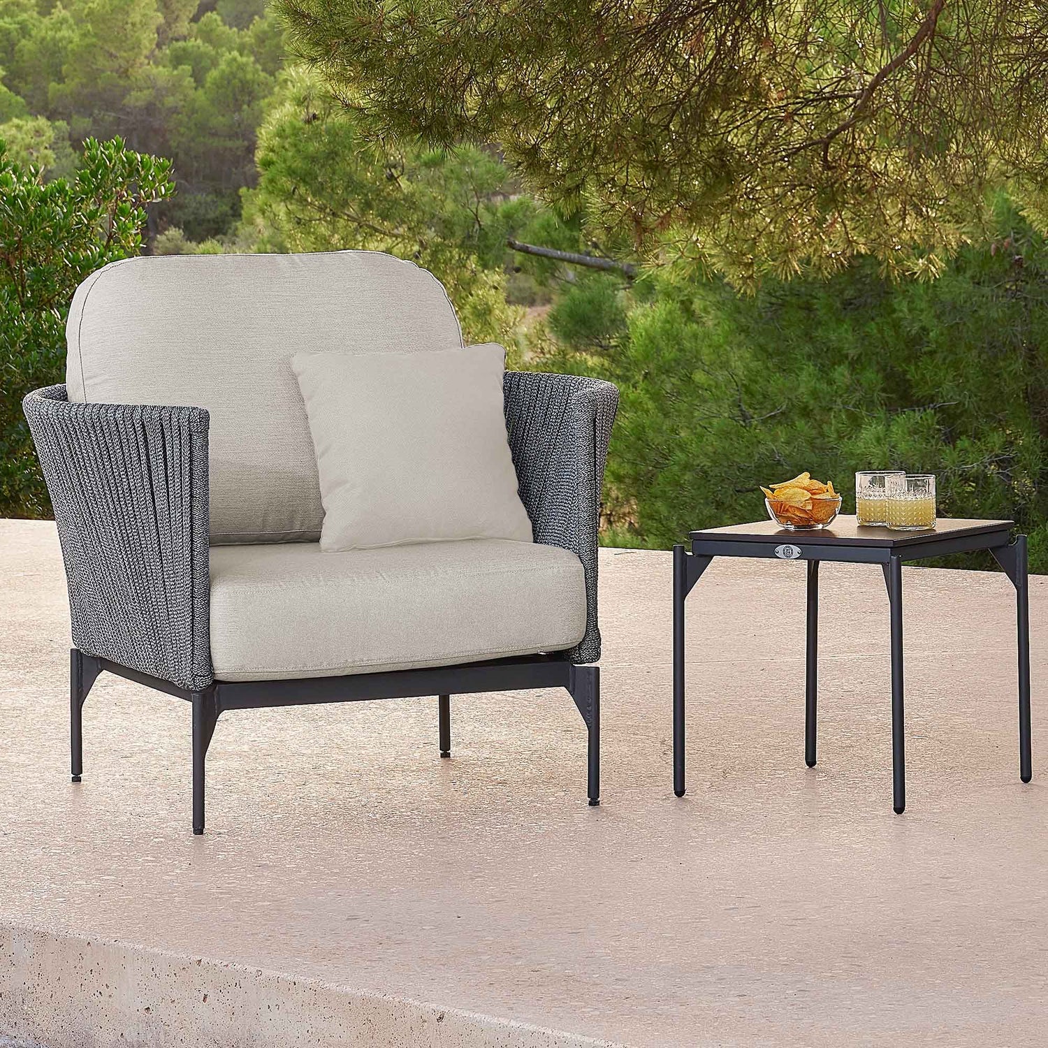 Skyline Design Boston Armchair with Sunbrella Cushion
