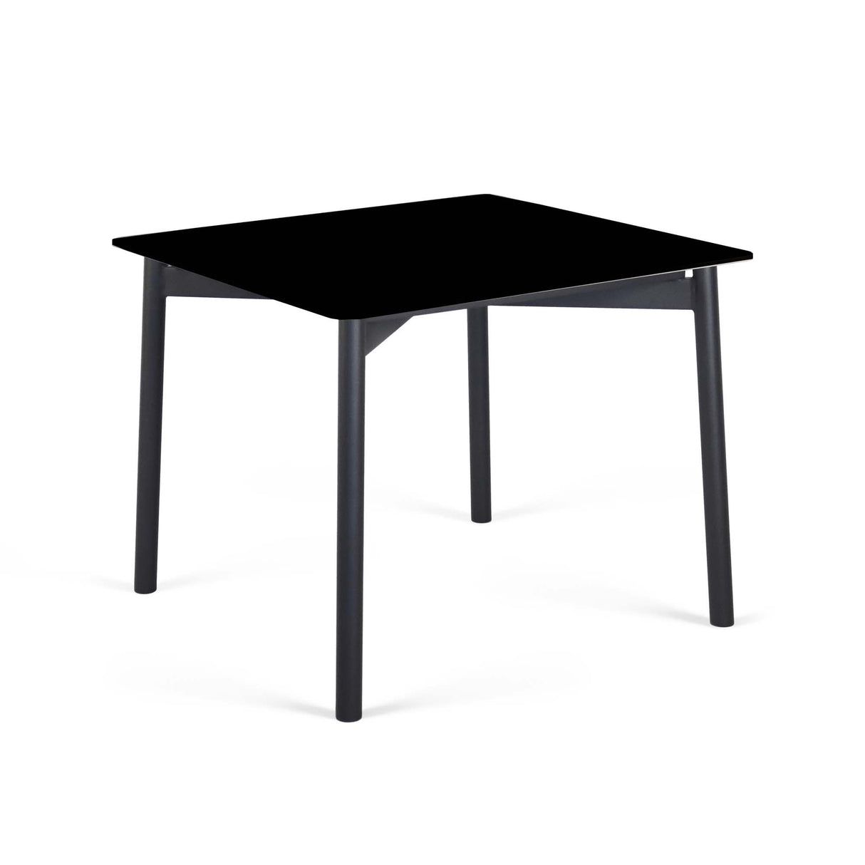Skyline Design Rodona Square Dining Table with Glass