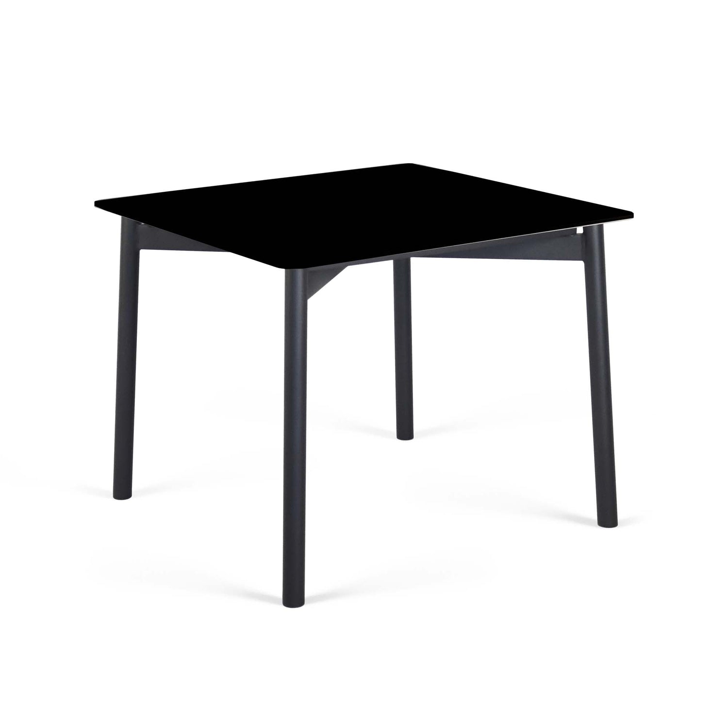 Skyline Design Rodona Square Dining Table with Glass