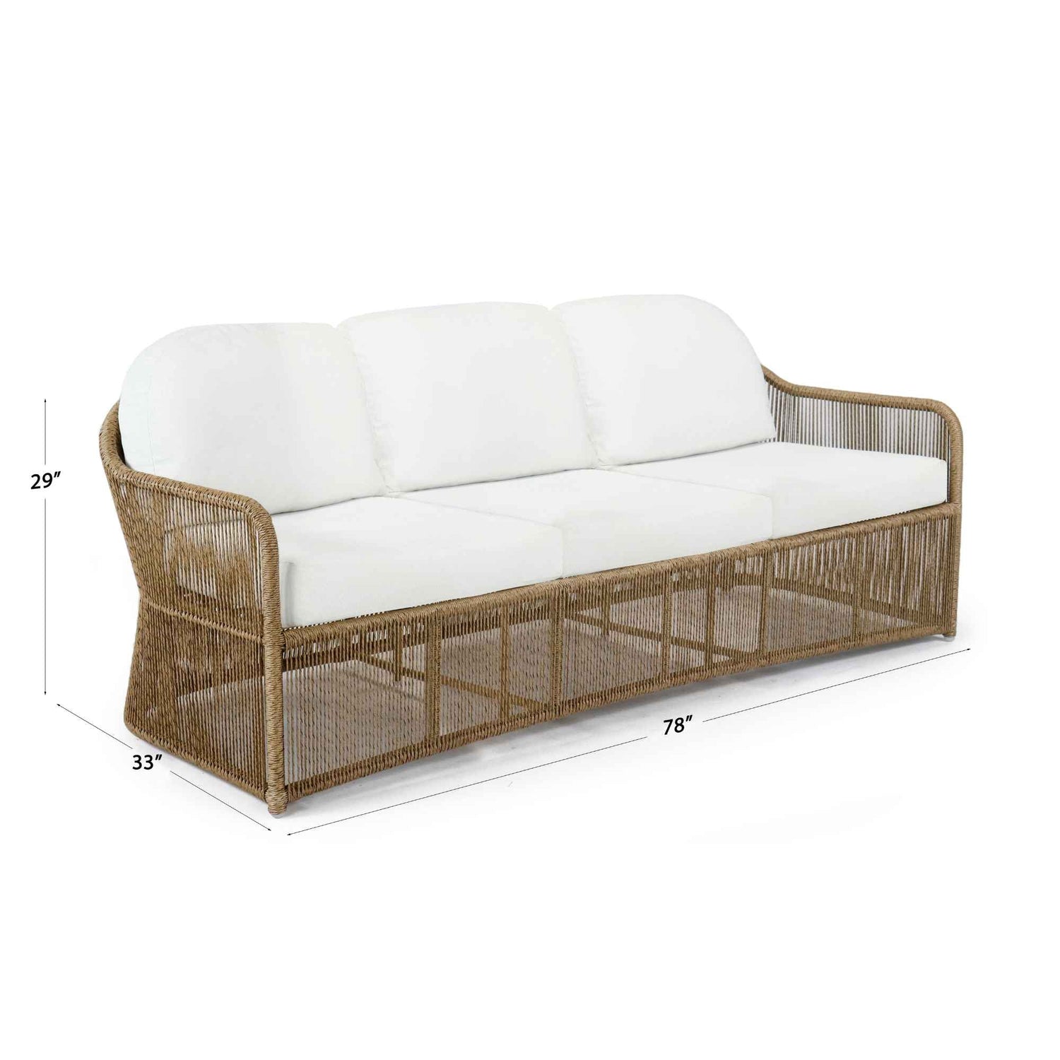 Skyline Design Calixto Sofa with Sunbrella Cushion