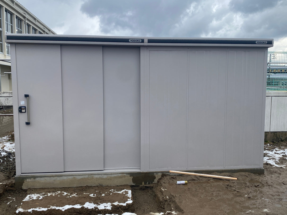 Premium Outdoor Large Shed LMDS Galvanized Steel Storage Shed