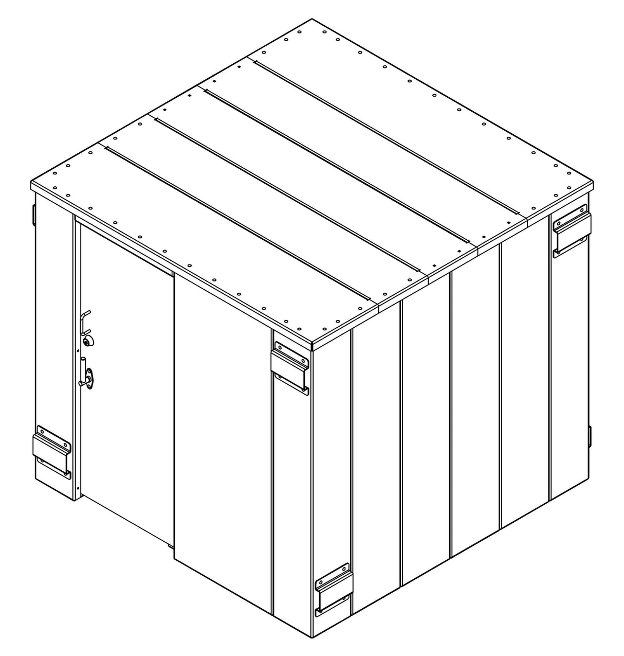 Swisher ESP Safety Shelter - 14 Person Residential Capacity