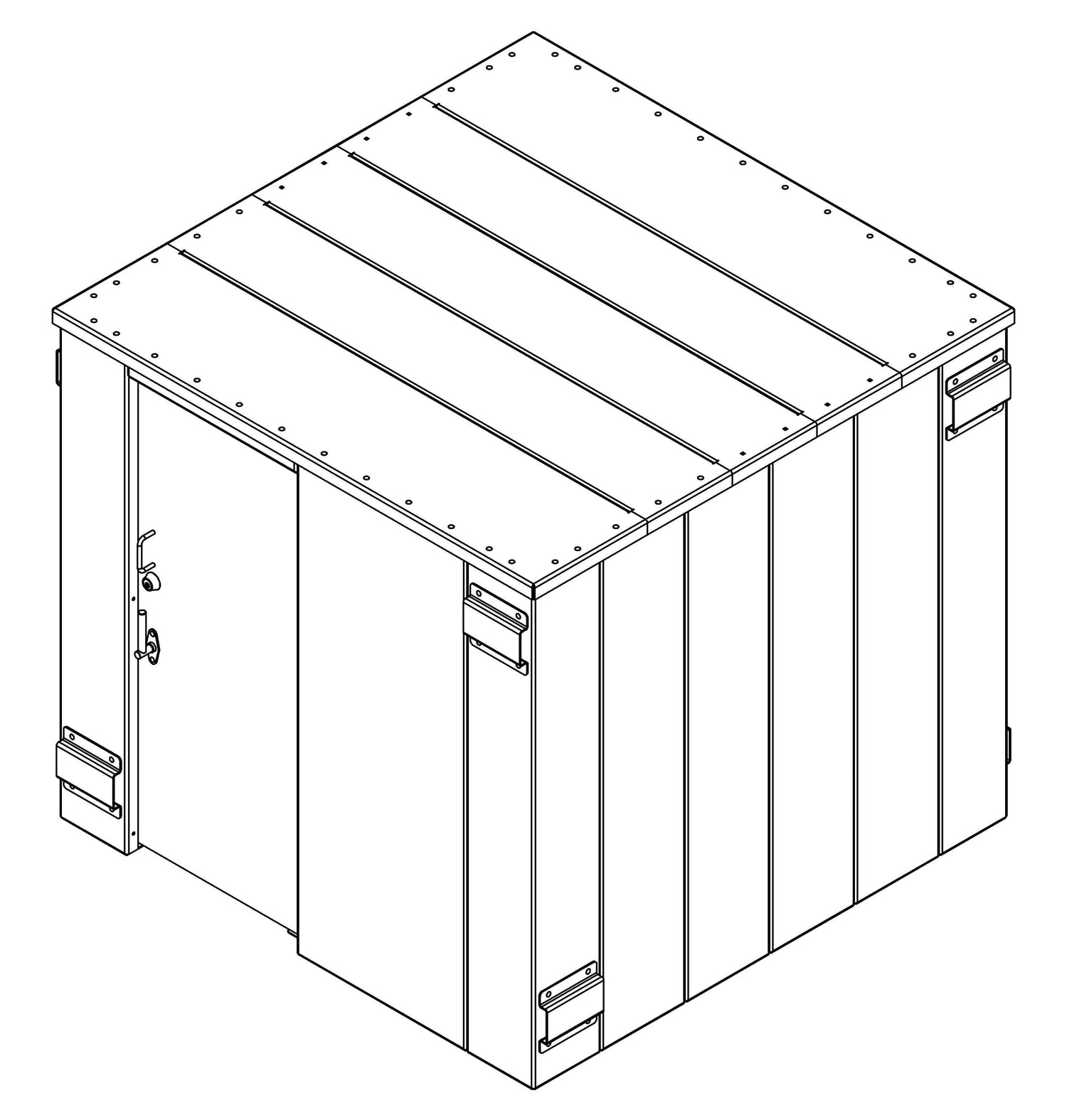 Swisher ESP Safety Shelter - 14 Person Residential Capacity