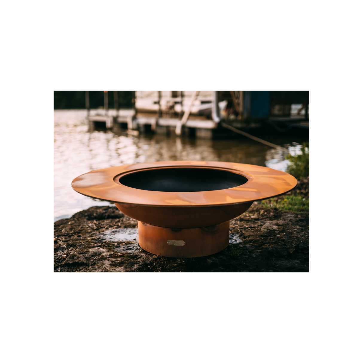 Fire Pit Art Magnum with Lid Fire Pit