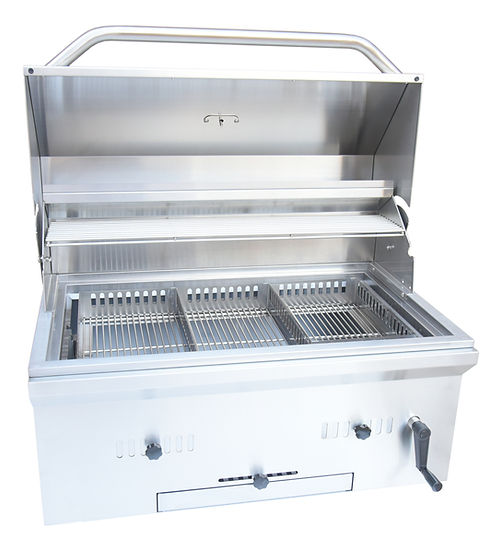 KoKoMo Grills 32" Built in Stainless Steel Charcoal BBQ Grill