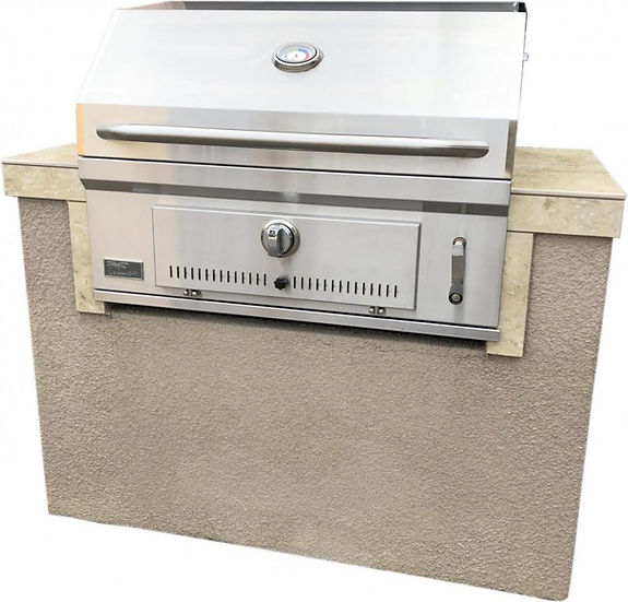 KoKoMo Grills St. Martin 4' Charcoal Built In BBQ Island