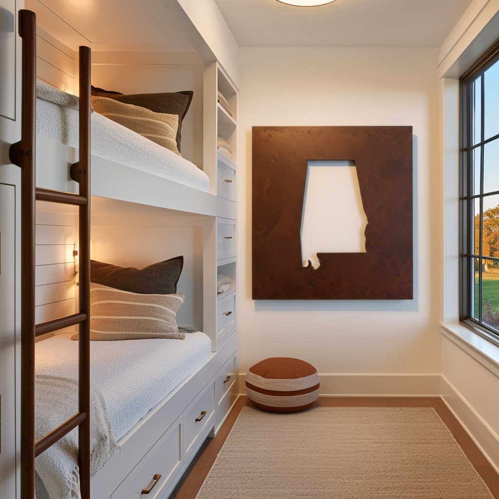 The Alabama - Metal Wall Art