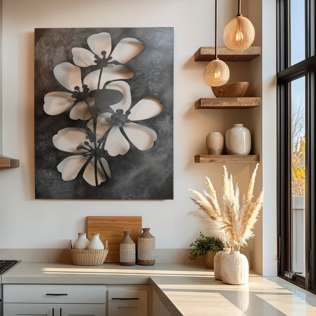 The Idaho Syringa - Metal Wall Art