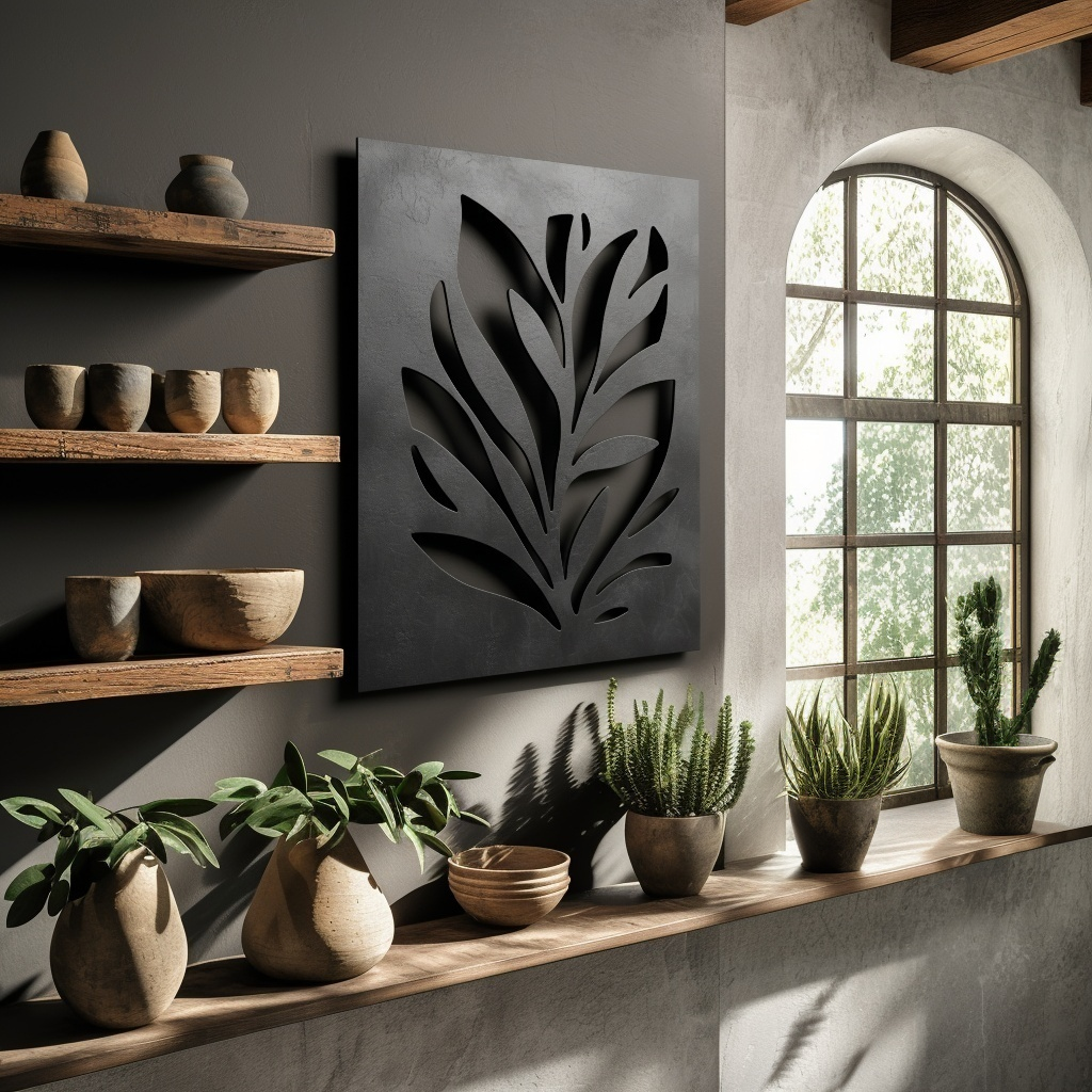 The Nevada Sagebrush - Metal Wall Art