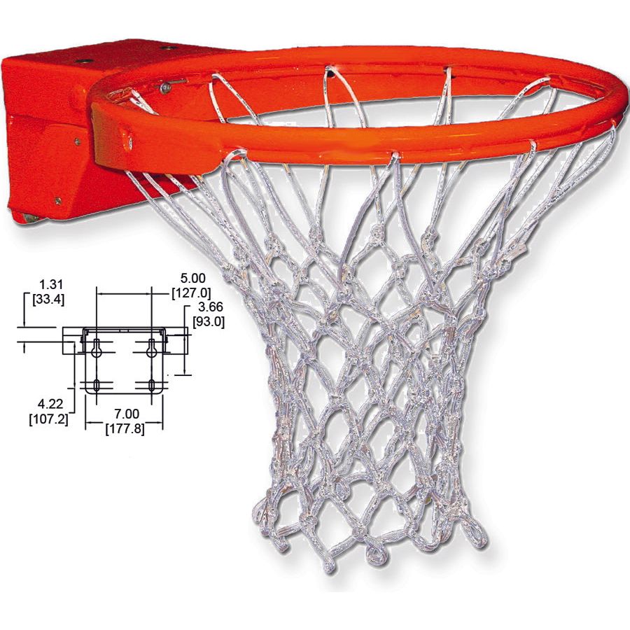 Gared Master International Professional Breakaway Rim with Tube Tie Net Attachment 3500I